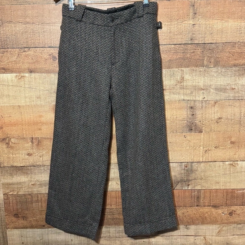 Banana Republic WYLDER Tweed Cropped Pants Size 4P  Career Work Classic